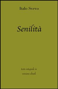 Senilità di Italo Svevo in ebook