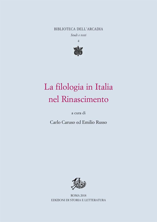 La filologia in Italia nel Rinascimento