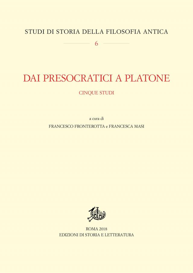 Dai Presocratici a Platone