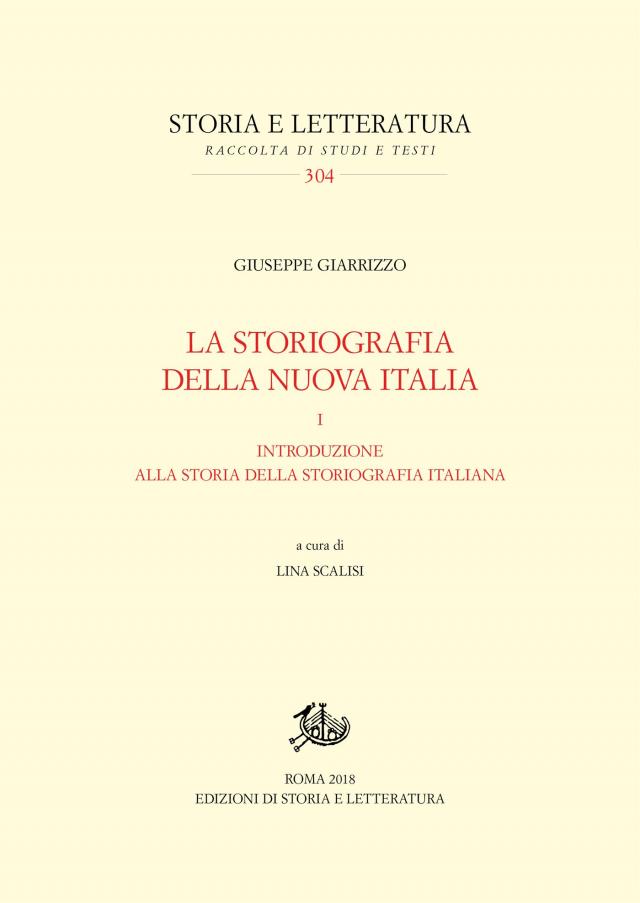 La storiografia della nuova Italia