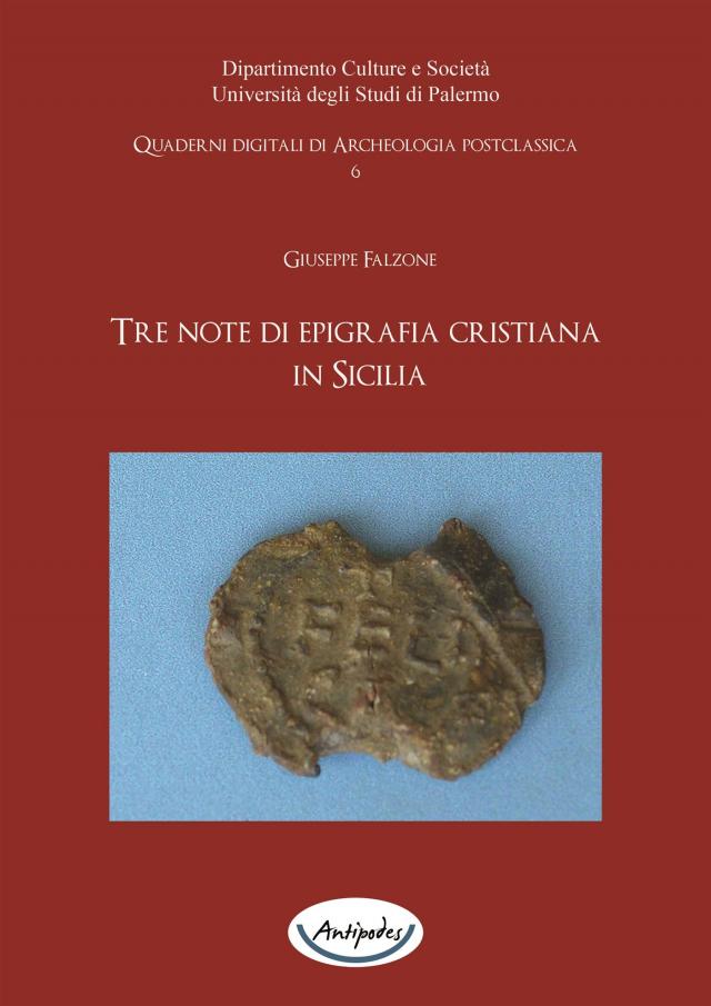 Tre note di epigrafia cristiana in Sicilia