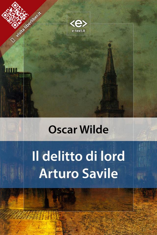 Il delitto di lord Arturo Savile