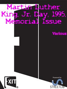 Martin Luther King, Jr. Day, 1995, Memorial Issue