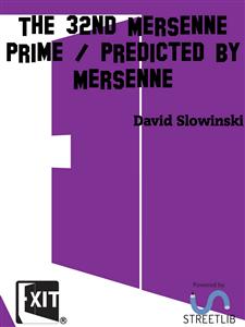 The 32nd Mersenne Prime
