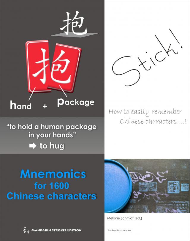 Mnemonics for 1600 Chinese characters 