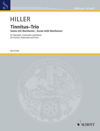 Tinnitus-Trio, für Klarinette in B, Violoncello und Klavier, Partitur und Stimmen