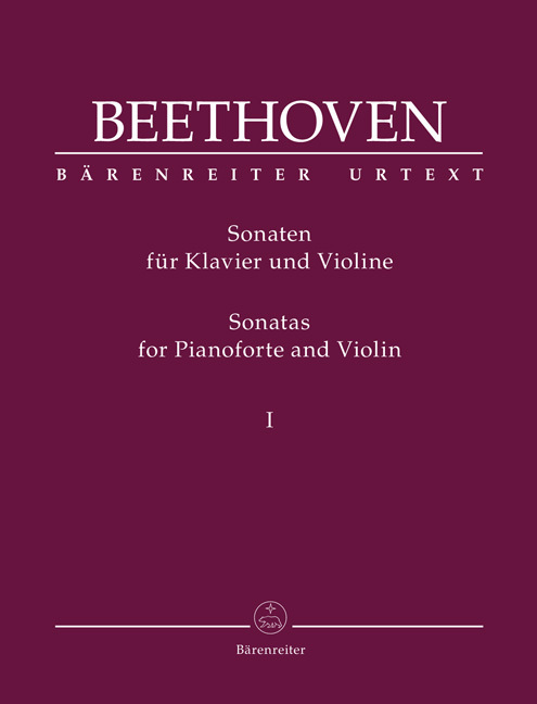 Sonaten für Klavier und Violine - Band I, Spielpartitur, Stimme, Urtextausgabe, Sammelband