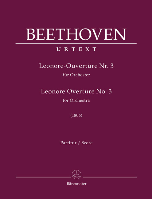 Leonore-Ouvertüre für Orchester Nr. 3 (1806), Partitur