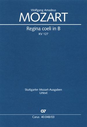 Regina coeli in B (Klavierauszug)