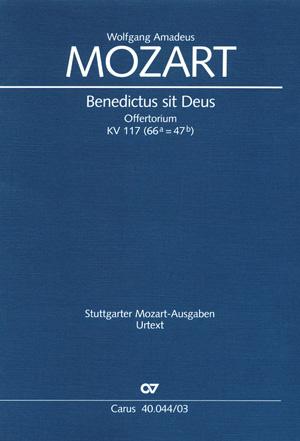Benedictus sit Deus Pater (Klavierauszug)