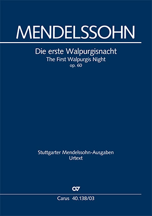 Die erste Walpurgisnacht (Klavierauszug)