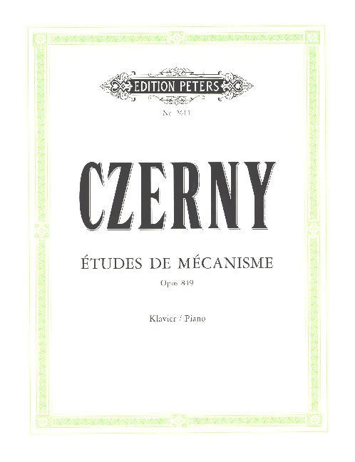 Études de Mécanisme op. 849, für Klavier