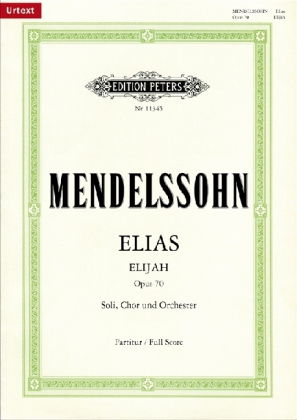 Elias op.70, Klavierauszug