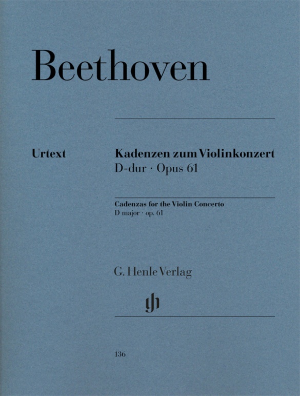 Ludwig van Beethoven - Kadenzen zum Violinkonzert D-dur op. 61