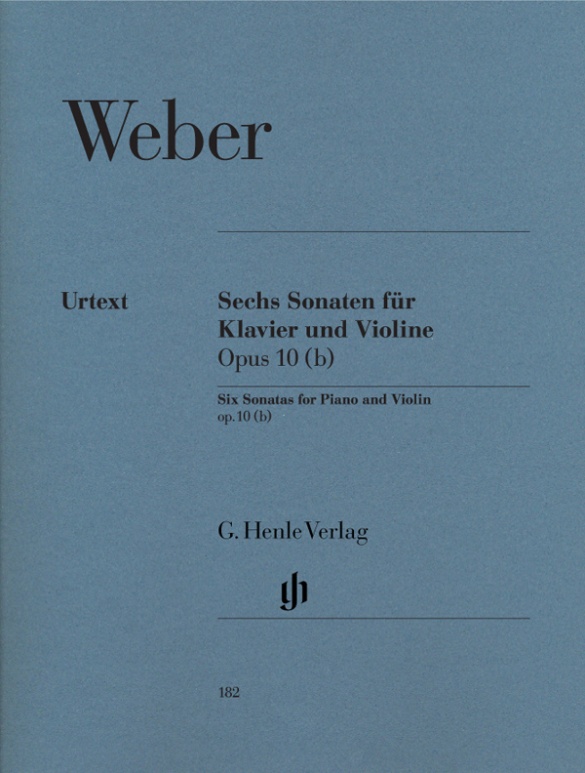 Carl Maria von Weber - 6 Violinsonaten op. 10 (b)