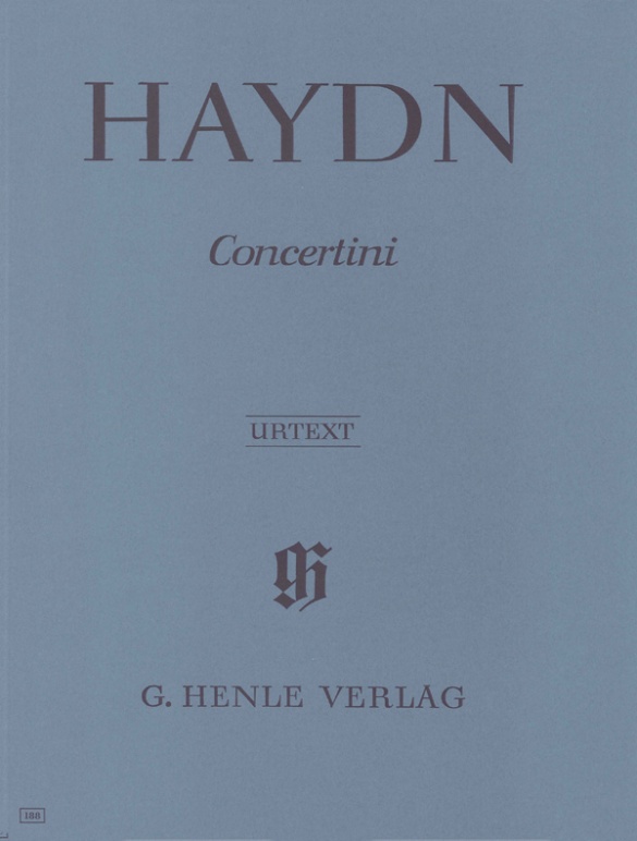 Joseph Haydn - Concertini für Klavier (Cembalo) mit zwei Violinen und Violoncello