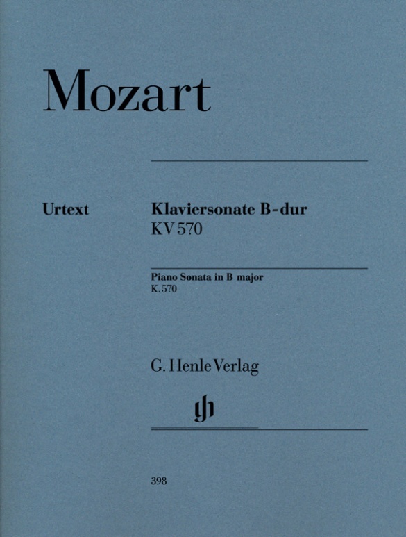 Wolfgang Amadeus Mozart - Klaviersonate B-dur KV 570