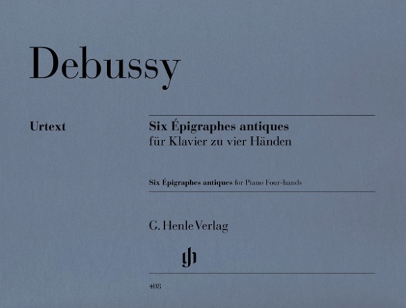 Claude Debussy - Six Epigraphes antiques für Klavier zu vier Händen