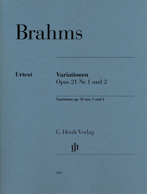 Johannes Brahms - Variationen op. 21 Nr. 1 und Nr. 2