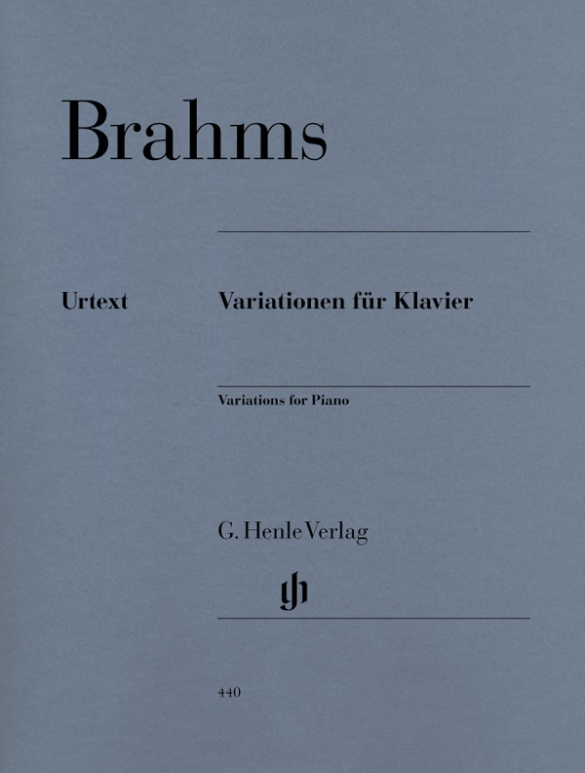 Johannes Brahms - Variationen für Klavier