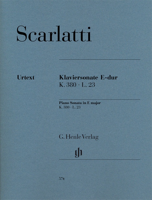 Domenico Scarlatti - Klaviersonate E-dur K. 380, L. 23