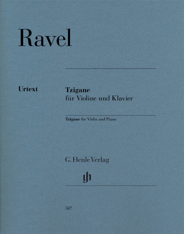 Maurice Ravel - Tzigane für Violine und Klavier