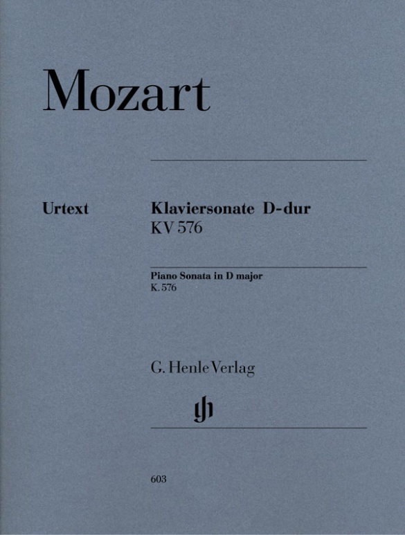 Wolfgang Amadeus Mozart - Klaviersonate D-dur KV 576