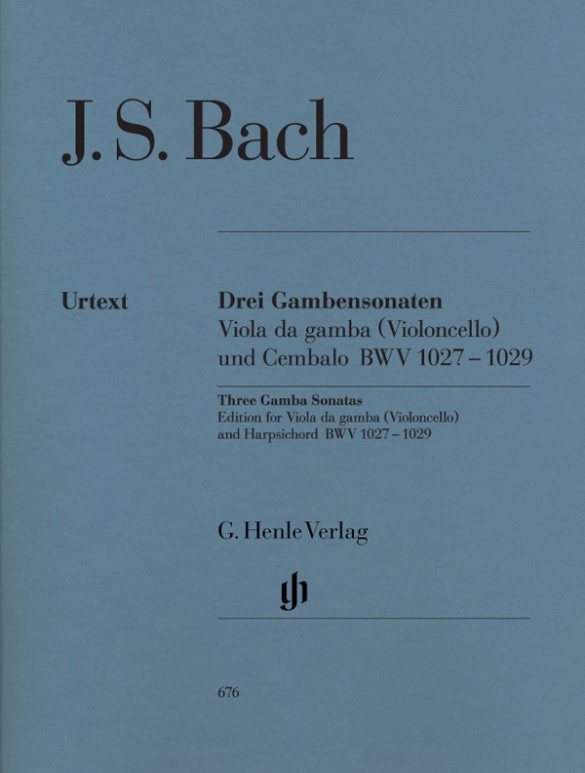 Johann Sebastian Bach - Drei Gambensonaten BWV 1027-1029