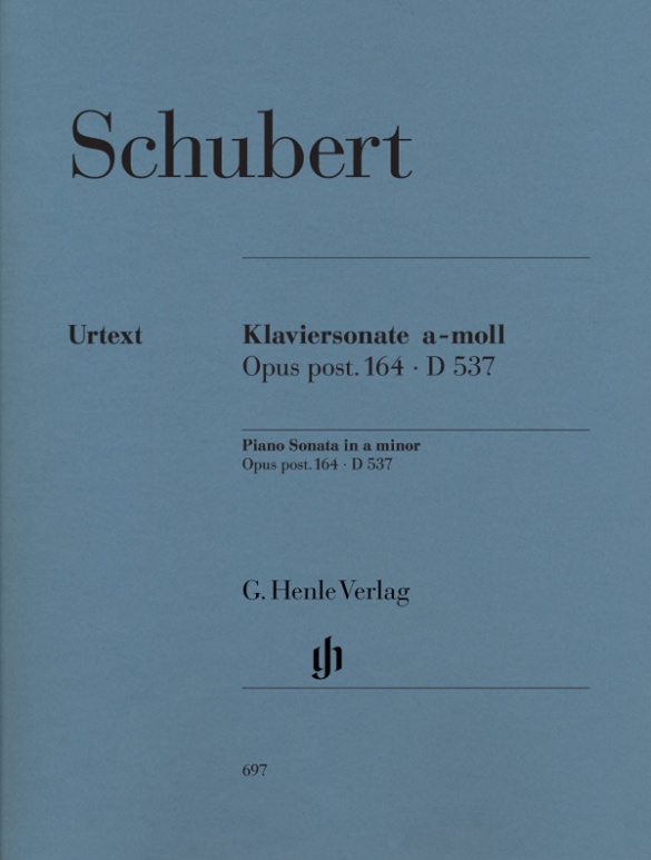 Franz Schubert - Klaviersonate a-moll op. post. 164 D 537