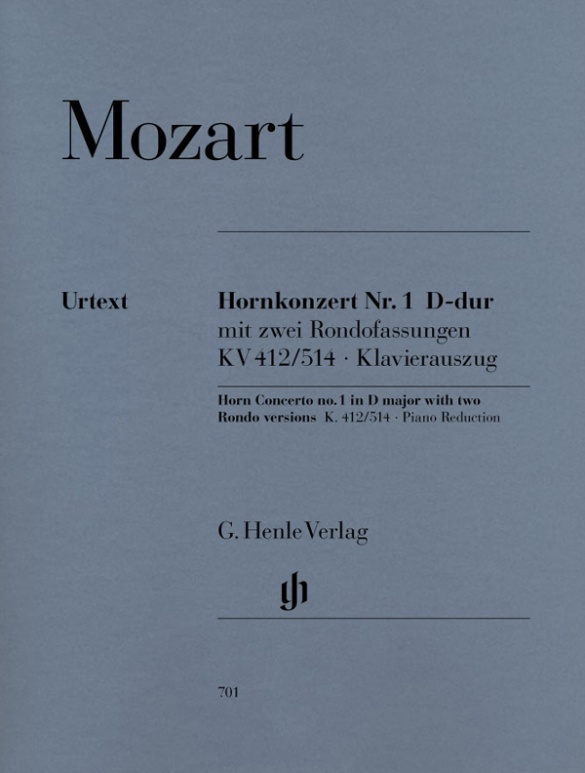 Wolfgang Amadeus Mozart - Hornkonzert Nr. 1 D-dur KV 412/514