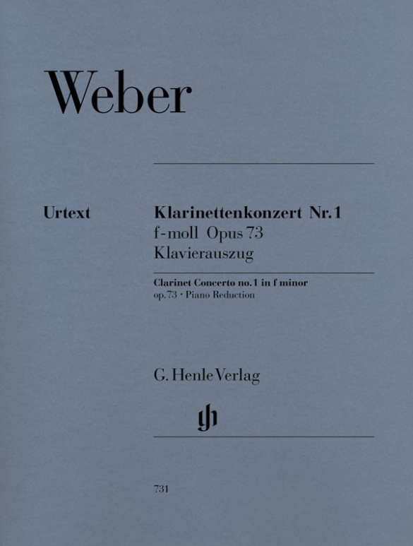 Carl Maria von Weber - Klarinettenkonzert Nr. 1 f-moll op. 73