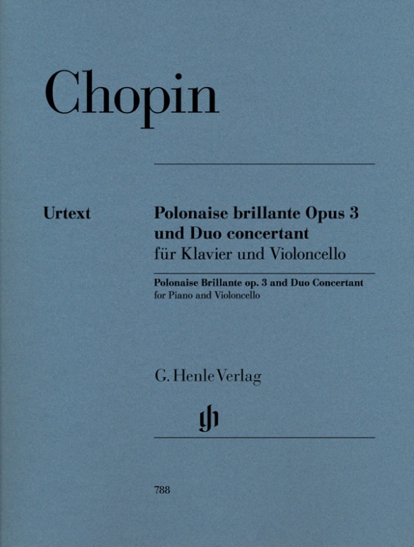 Frédéric Chopin - Polonaise brillante op. 3 und Duo Concertant für Klavier und Violoncello