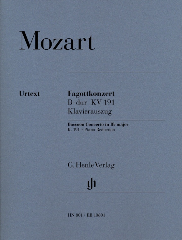 Wolfgang Amadeus Mozart - Fagottkonzert B-dur KV 191