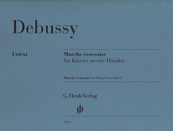 Claude Debussy - Marche écossaise für Klavier zu vier Händen