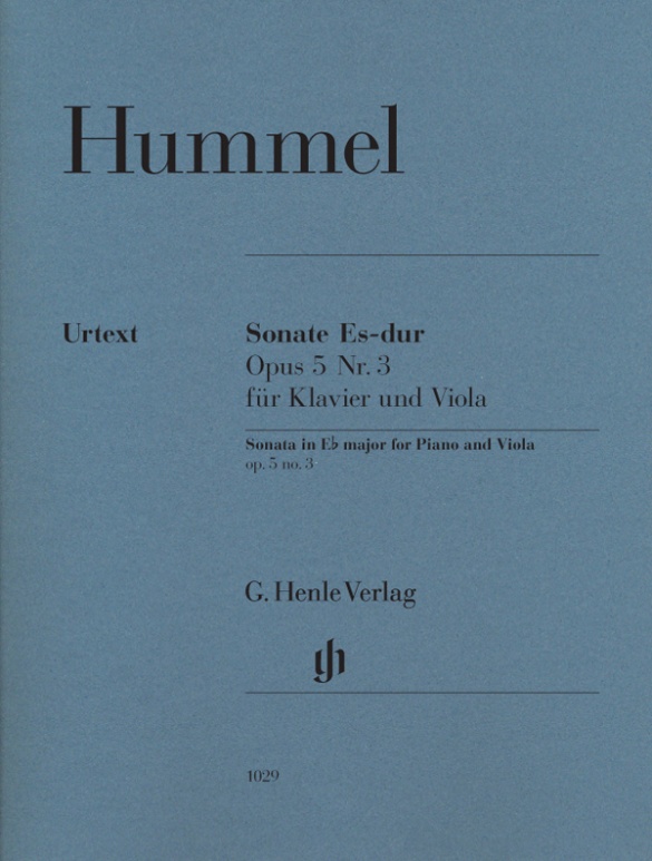 Johann Nepomuk Hummel - Violasonate Es-dur op. 5 Nr. 3