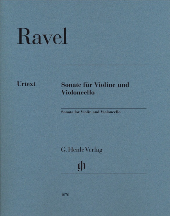 Maurice Ravel - Sonate für Violine und Violoncello