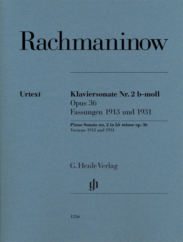 Sergej Rachmaninow - Klaviersonate Nr. 2 b-moll op. 36, Fassungen 1913 und 1931