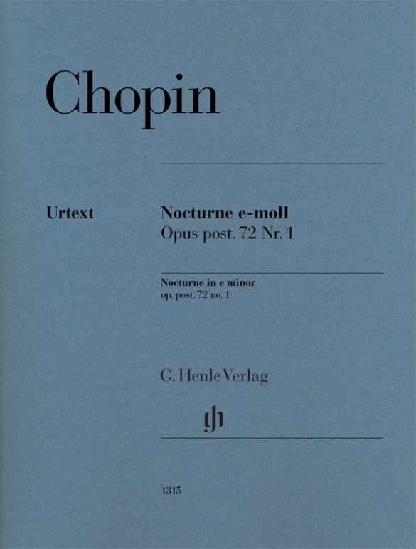 Frédéric Chopin - Nocturne e-moll op. post. 72 Nr. 1