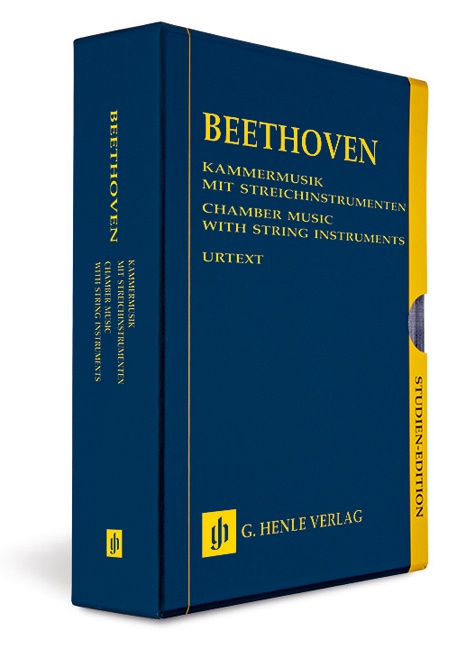 Ludwig van Beethoven - Kammermusik mit Streichinstrumenten - 13 Bände im Schuber