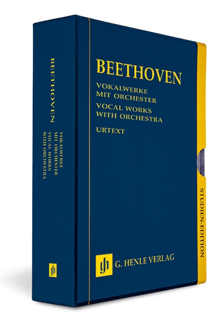 Ludwig van Beethoven - Vokalwerke mit Orchester - 6 Bände im Schuber