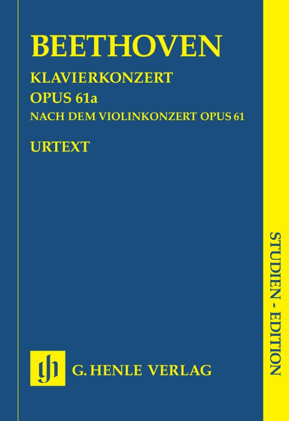 Ludwig van Beethoven - Klavierkonzert op. 61a nach dem Violinkonzert op. 61