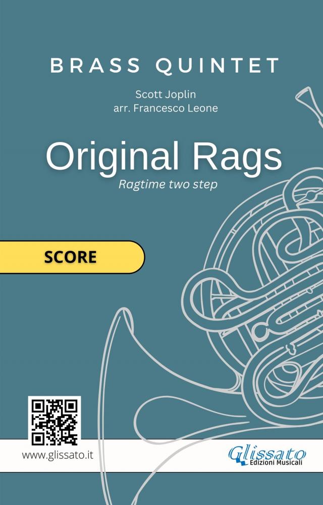 Brass Sheet Music for Quintet: Original Rags (score)