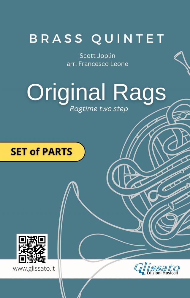 Brass Sheet Music for Quintet: Original Rags (parts)