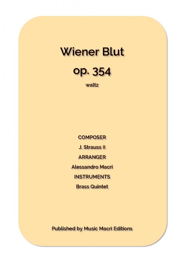 Wiener Blut op. 354 waltz