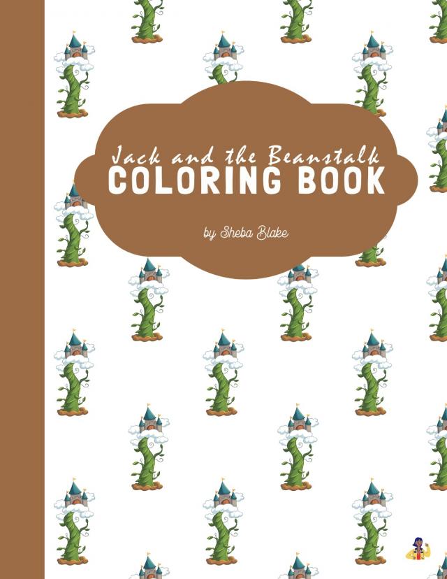 Jack and the Beanstalk Coloring Book for Kids Ages 3+ (Printable Version)