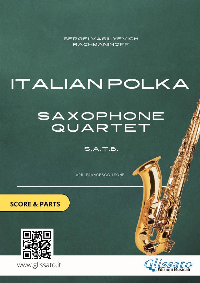 Saxophone sheet music for Quartet: Italian Polka