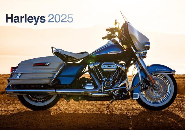 Harleys 2025 - Der Harley Davidson Kalender