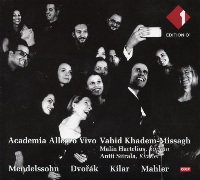 Academia Allegro Vivo: Mendelssohn Dvorák Kilar Mahler (2 CDs)