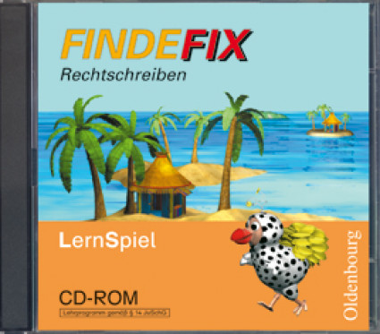 Findefix - Rechtschreiben Lernspiel CD-Rom