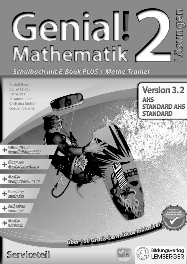 Genial! Mathematik 2 - Lösungen (Version 3.2)